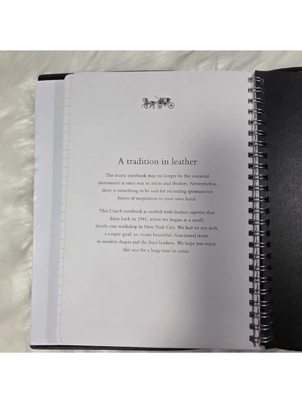 Coach Notebook Notebook In Loved Signature Canvas CDX99 - Picture 6 of 8